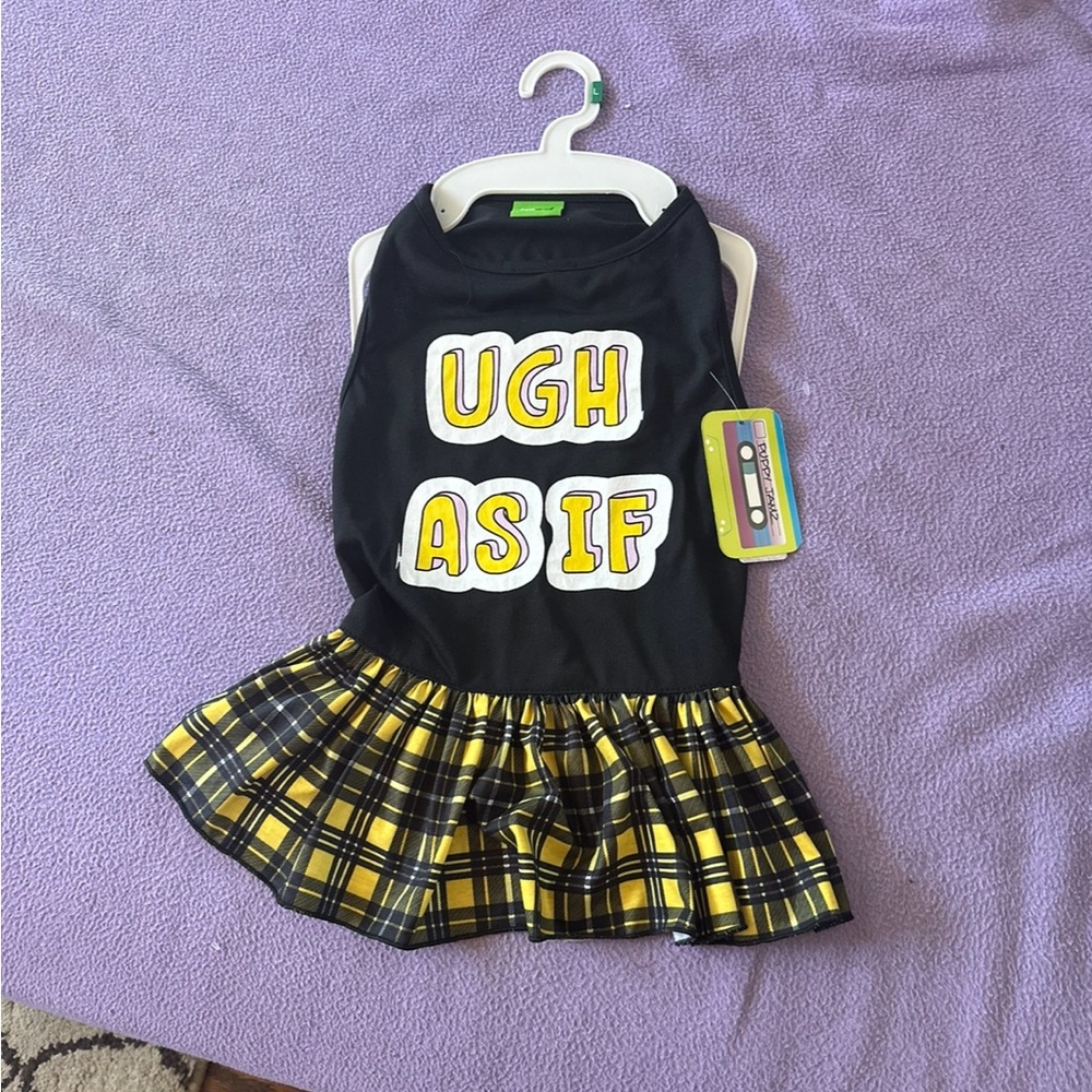 “Ugh As IF” dog dress
